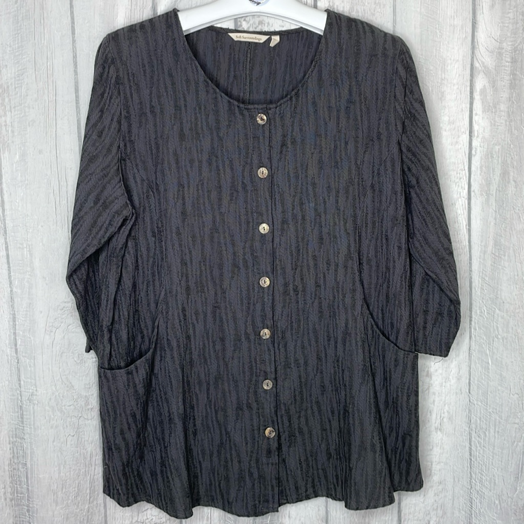 Soft Surroundings Button Down Tunic.